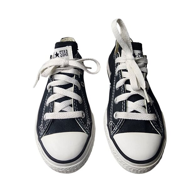 Converse Chuck Taylor All Star Low Top Black Toddler Kids Size 11.5 - Picture 3 of 11